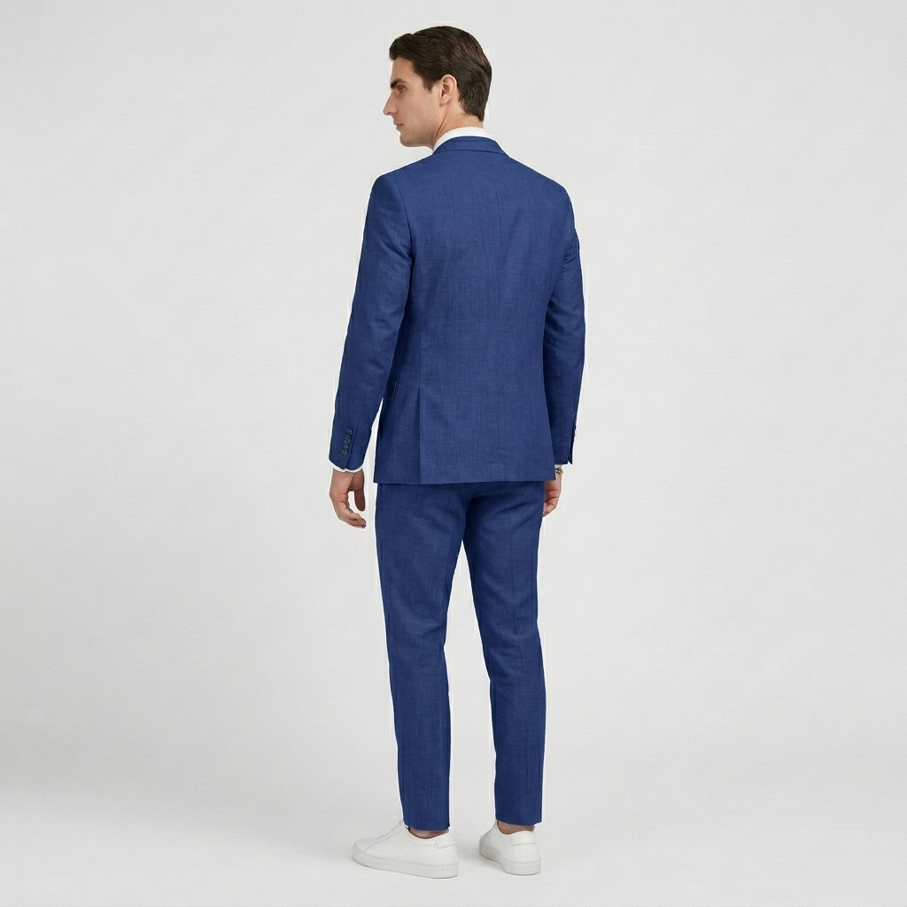 Rivaclo | Men's Slim Fit Formal Suit – Long Sleeve Set