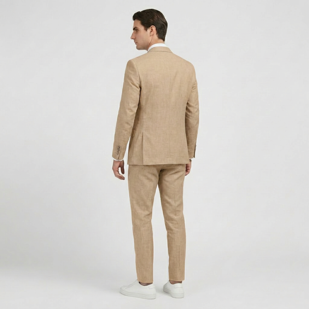 Rivaclo | Men's Slim Fit Formal Suit – Long Sleeve Set