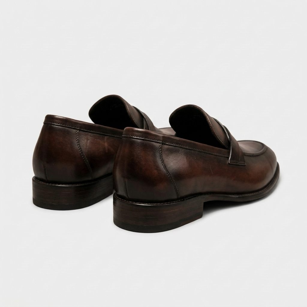 Rivaclo | Men's Slip-On Formal Loafers – Classic Design