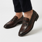 Rivaclo | Men's Slip-On Formal Loafers – Classic Design