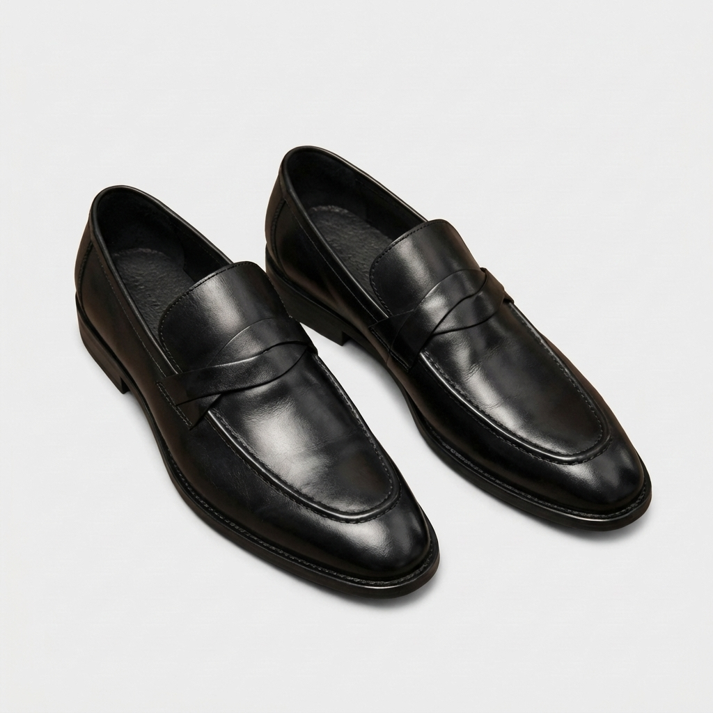 Rivaclo | Men's Slip-On Formal Loafers – Classic Design