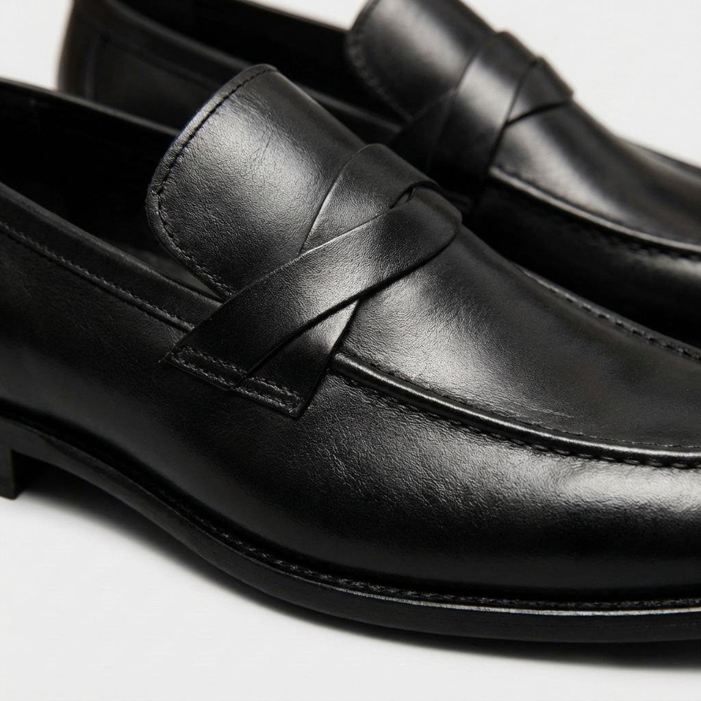 Rivaclo | Men's Slip-On Formal Loafers – Classic Design