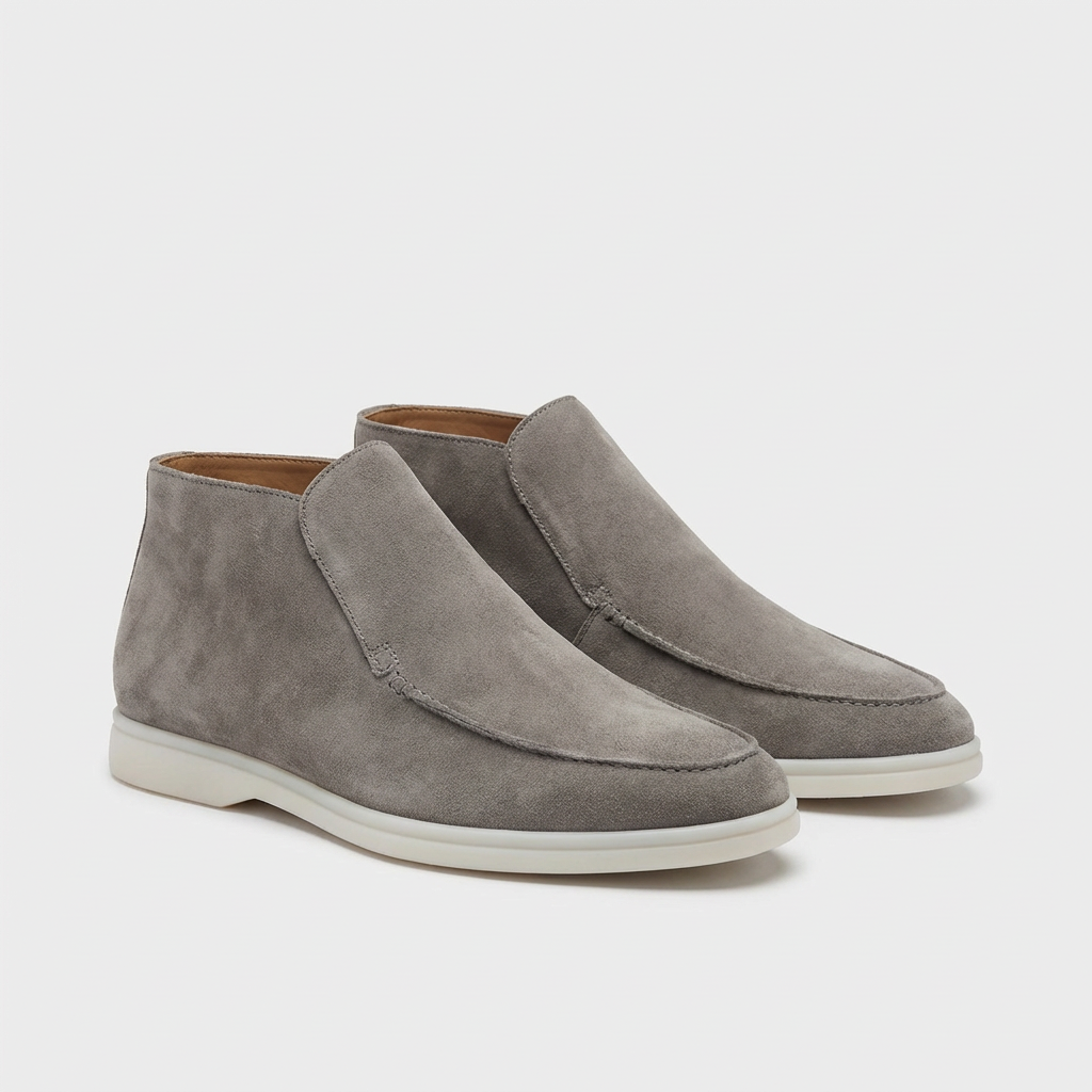 Rivaclo | Men's Slip-On Loafers – Flat Round Toe