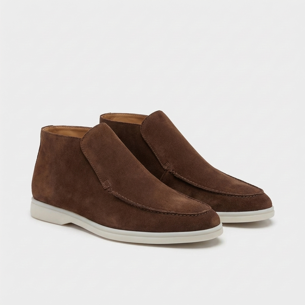 Rivaclo | Men's Slip-On Loafers – Flat Round Toe