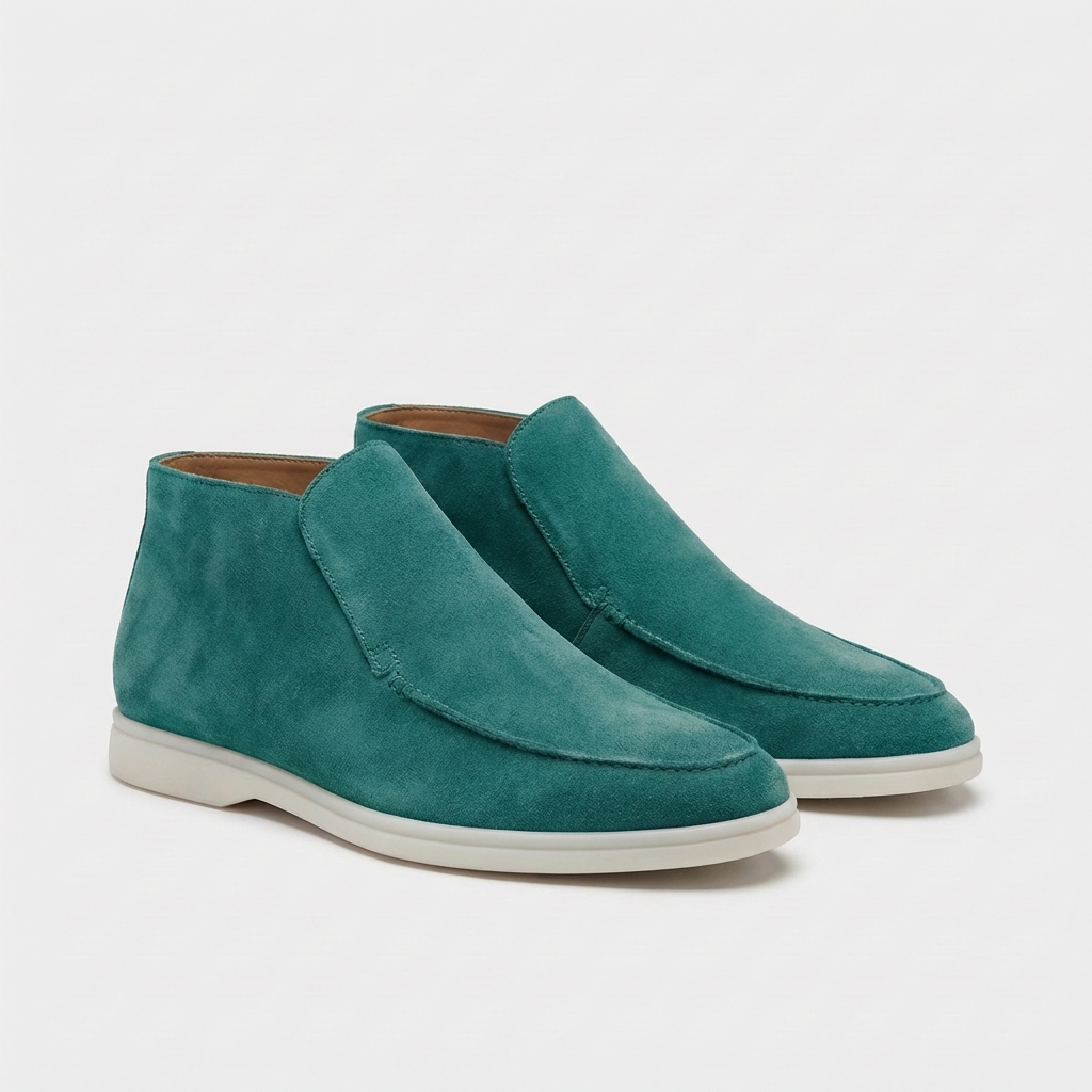 Rivaclo | Men's Slip-On Loafers – Flat Round Toe