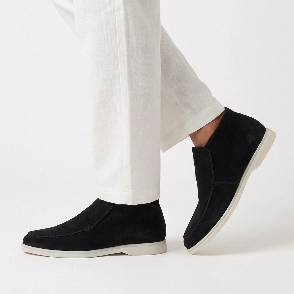 Rivaclo | Men's Slip-On Loafers – Flat Round Toe