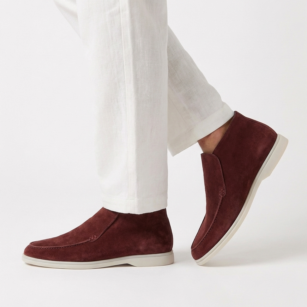 Rivaclo | Men's Slip-On Loafers – Flat Round Toe