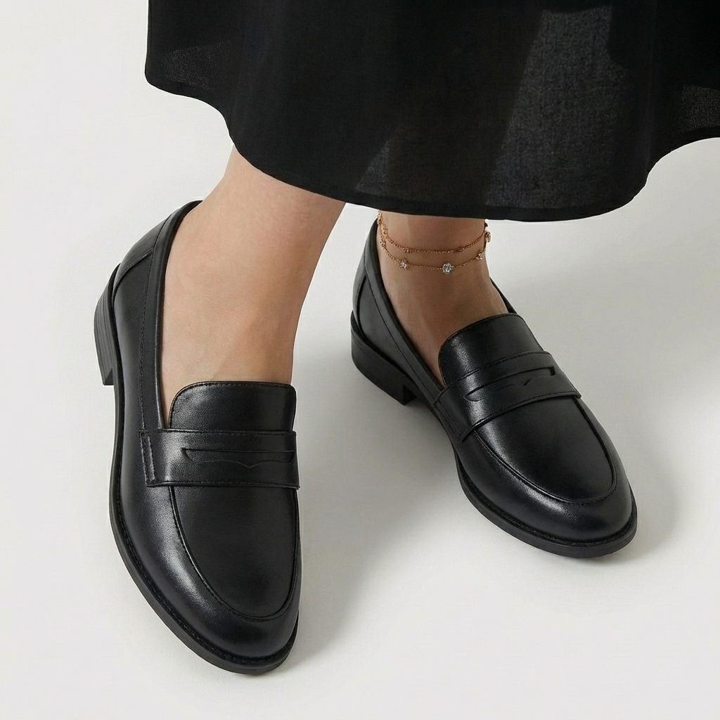 Rivaclo | Women's Slip-On Loafers – Flat Round Toe