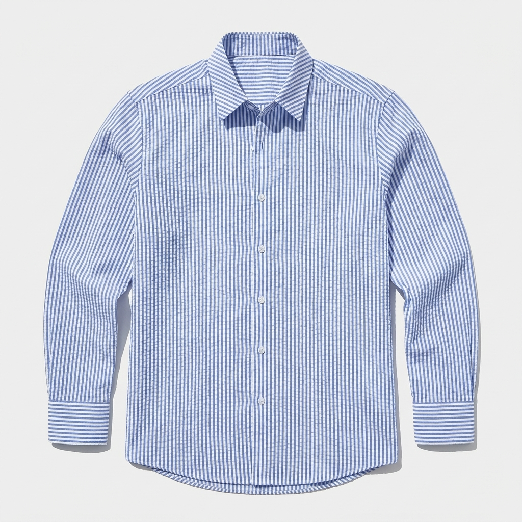 Rivaclo | Men's fitted striped shirt – long sleeve buttoned
