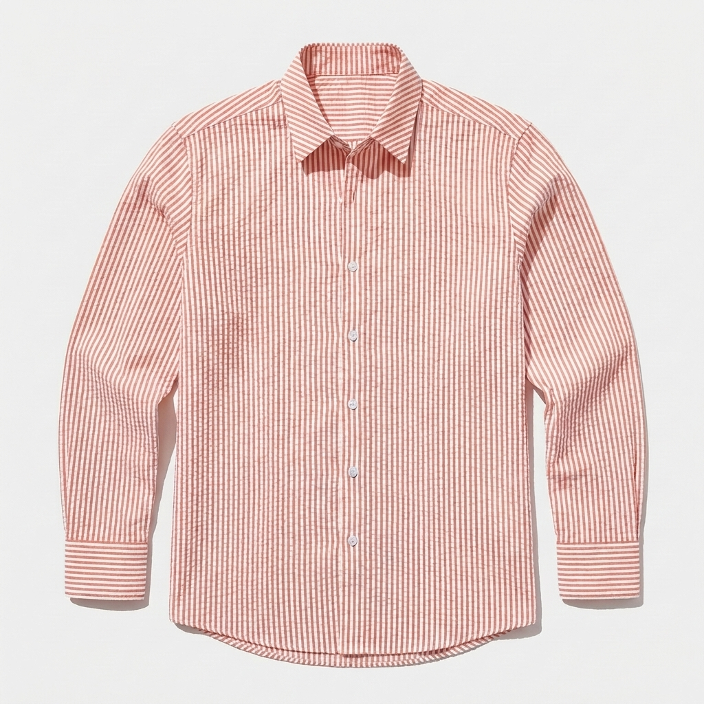Rivaclo | Men's fitted striped shirt – long sleeve buttoned