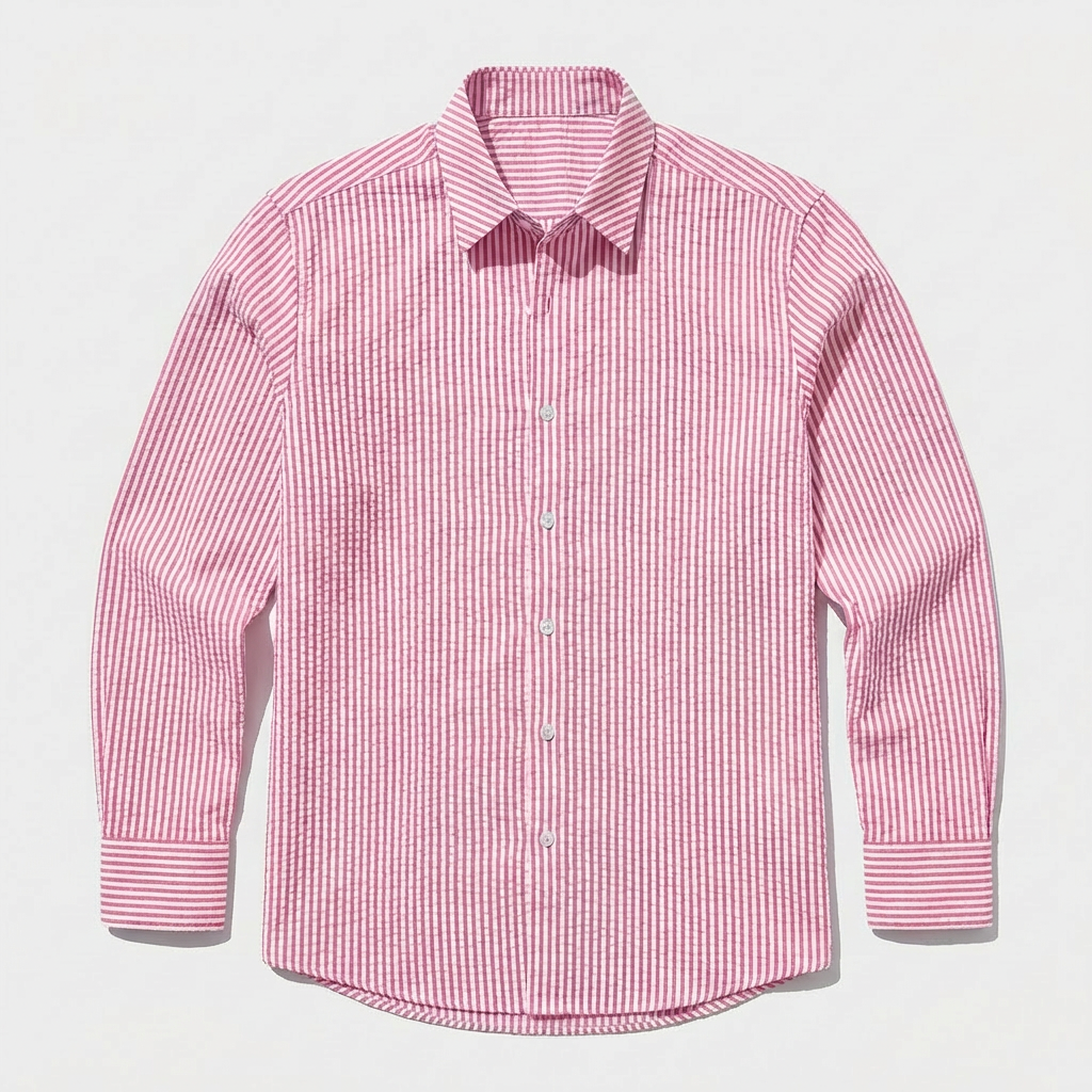 Rivaclo | Men's fitted striped shirt – long sleeve buttoned
