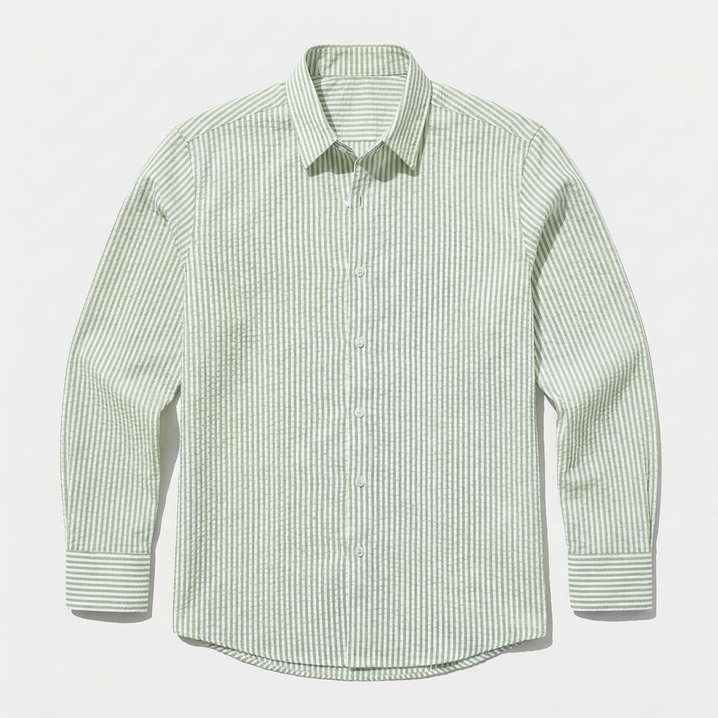 Rivaclo | Men's fitted striped shirt – long sleeve buttoned