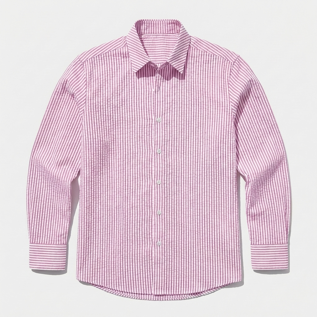 Rivaclo | Men's fitted striped shirt – long sleeve buttoned