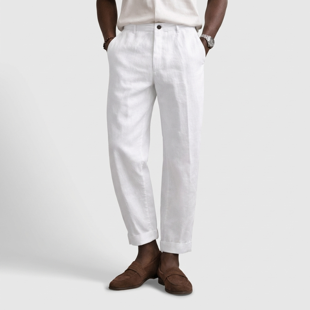 Rivaclo | Men's casual straight leg pants – classic fit
