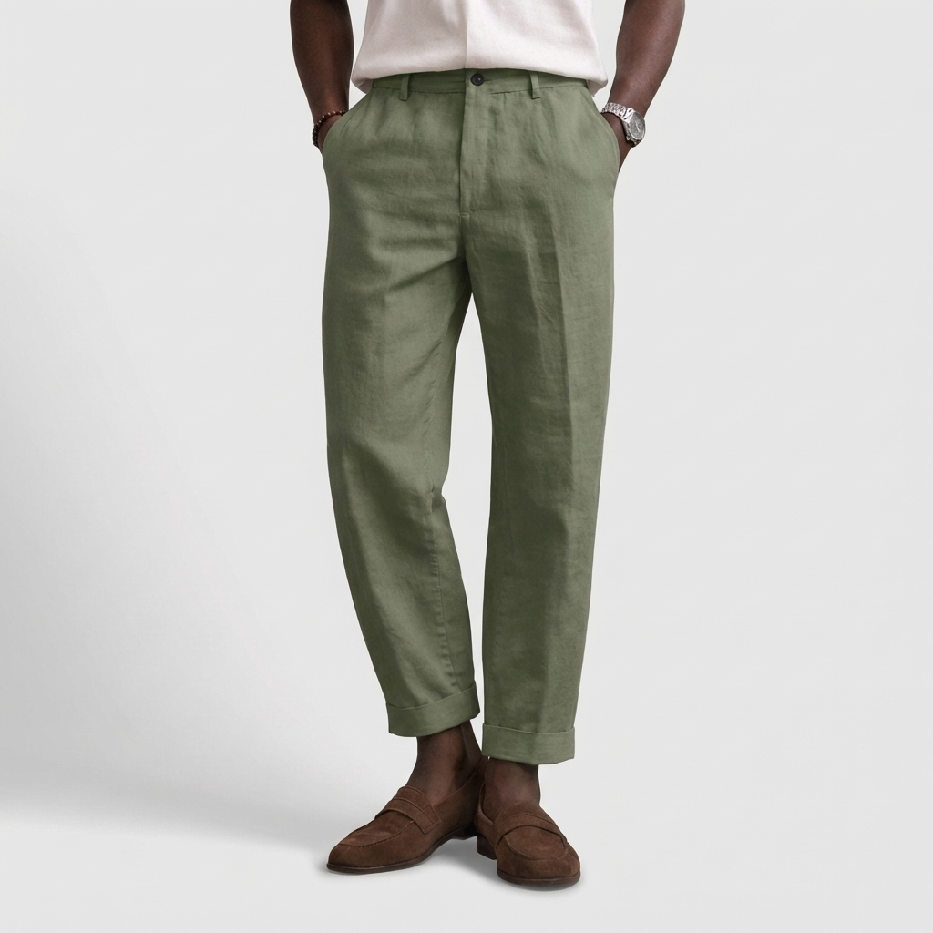 Rivaclo | Men's casual straight leg pants – classic fit