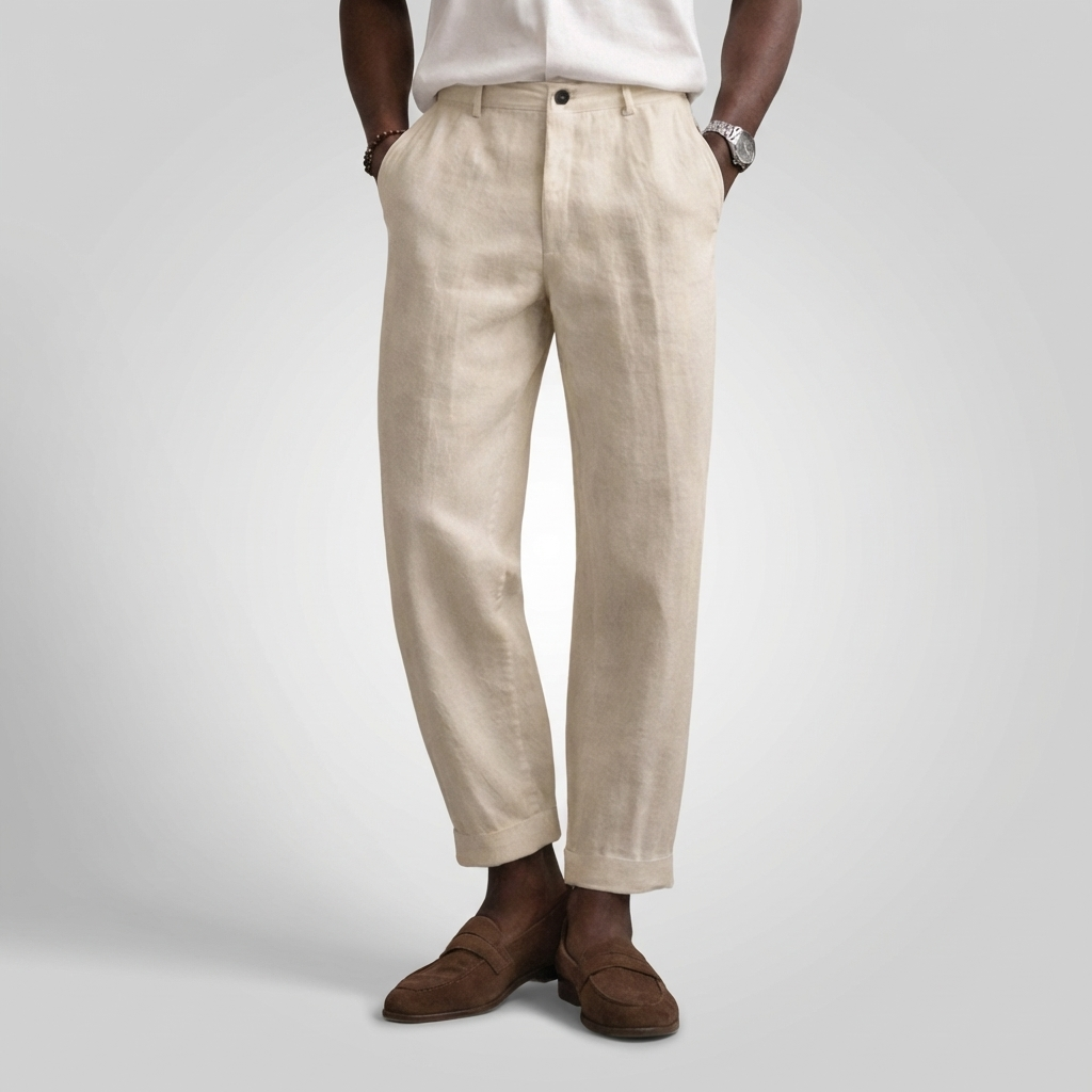 Rivaclo | Men's casual straight leg pants – classic fit