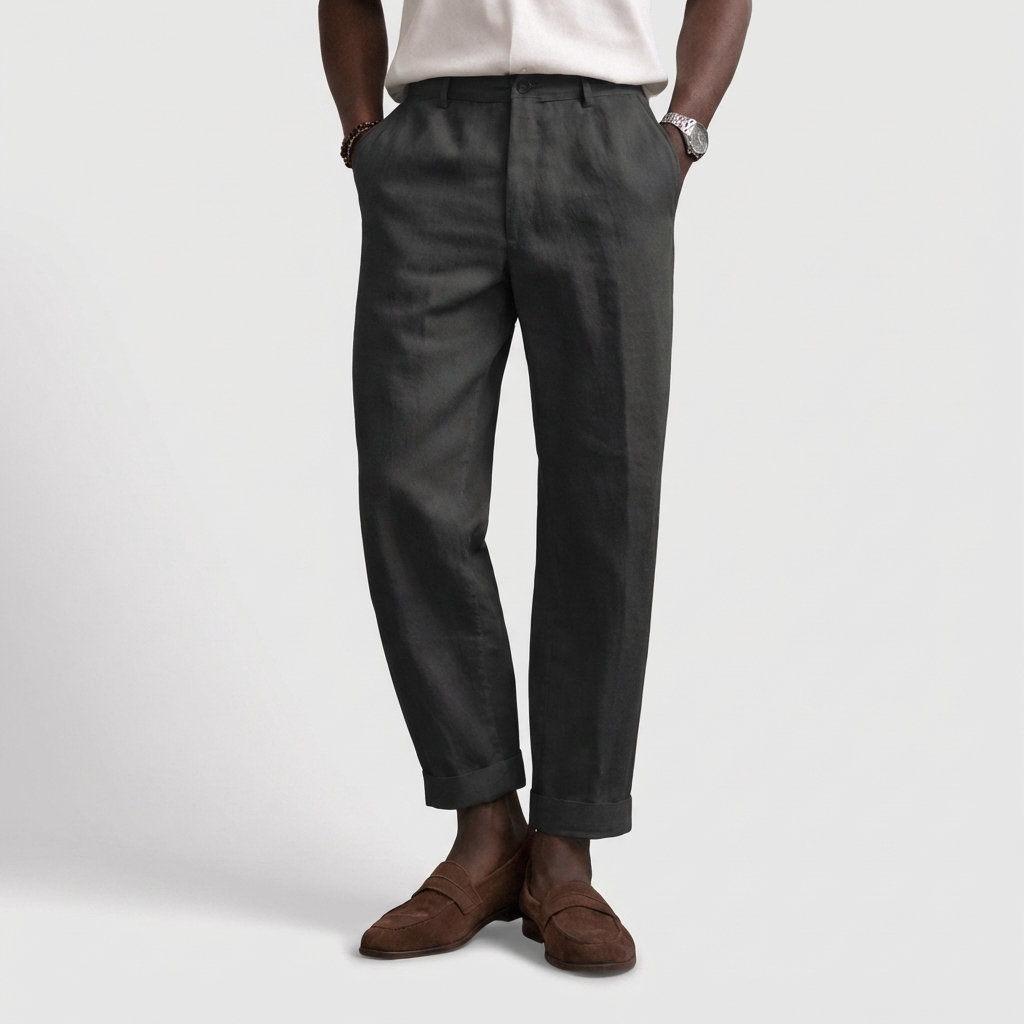 Rivaclo | Men's casual straight leg pants – classic fit