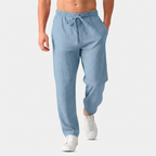Rivaclo | Men's drawstring straight pants – loose fit
