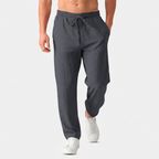 Rivaclo | Men's drawstring straight pants – loose fit