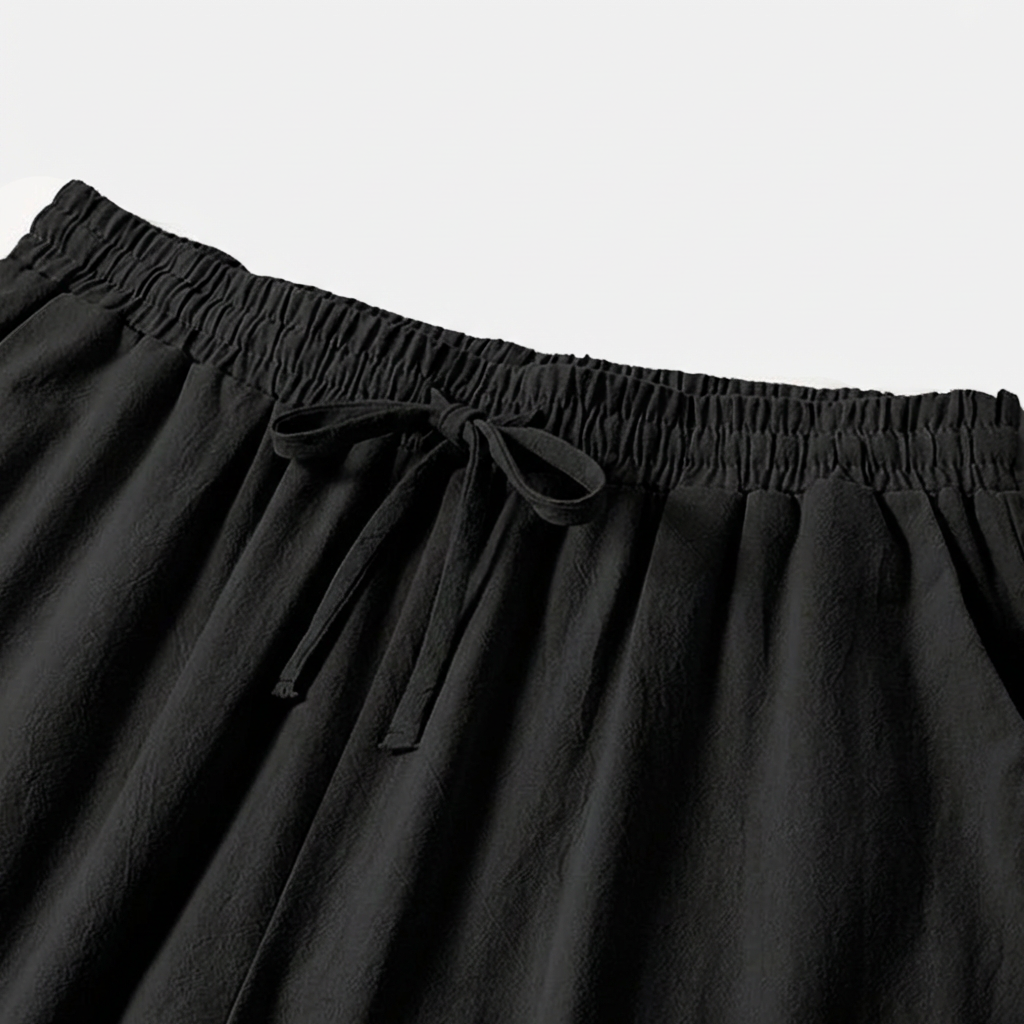 Rivaclo | Men's drawstring straight pants – loose fit
