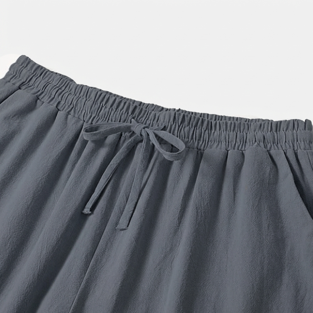 Rivaclo | Men's drawstring straight pants – loose fit