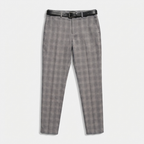 Rivaclo | Men's slim fit checkered pants – skinny style