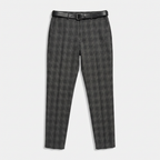 Rivaclo | Men's slim fit checkered pants – skinny style