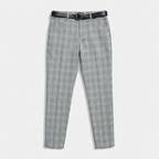 Rivaclo | Men's slim fit checkered pants – skinny style
