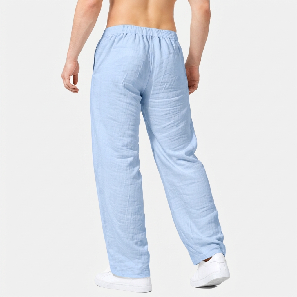 Rivaclo | Men's elastic waist pants – baggy loose fit