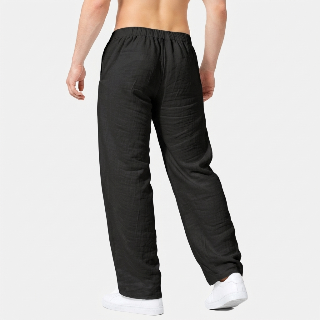 Rivaclo | Men's elastic waist pants – baggy loose fit