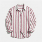 Rivaclo | Men's buttoned striped shirt – sharp silhouette