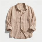 Rivaclo | Men's casual button-up shirt – linen style