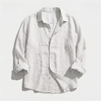 Rivaclo | Men's casual button-up shirt – linen style