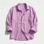 Rivaclo | Men's casual button-up shirt – linen style