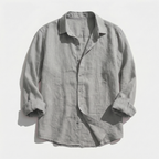 Rivaclo | Men's casual button-up shirt – linen style