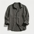 Rivaclo | Men's casual button-up shirt – linen style
