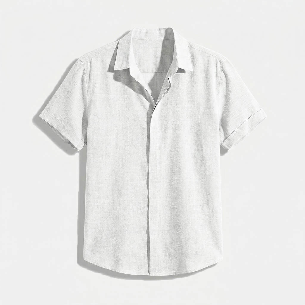 Rivaclo | Men's shirt for linen effect – modern summer style