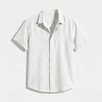 Rivaclo | Men's shirt for linen effect – modern summer style