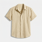Rivaclo | Men's shirt for linen effect – modern summer style