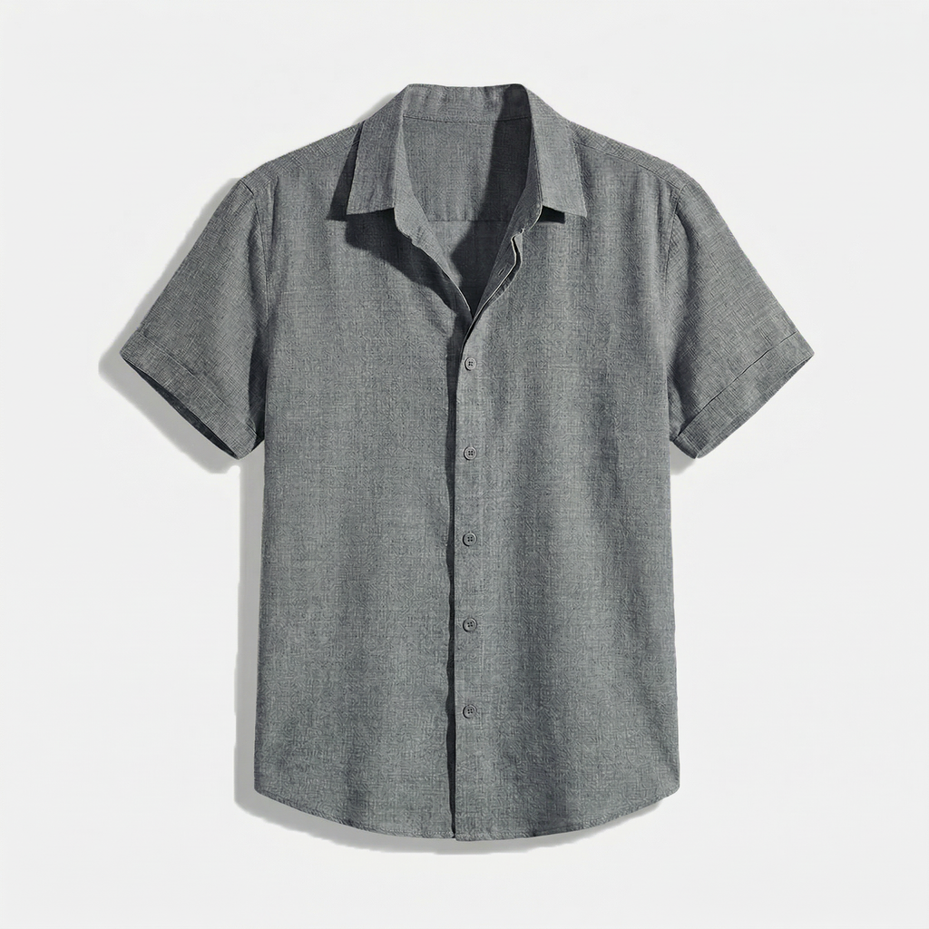 Rivaclo | Men's shirt for linen effect – modern summer style