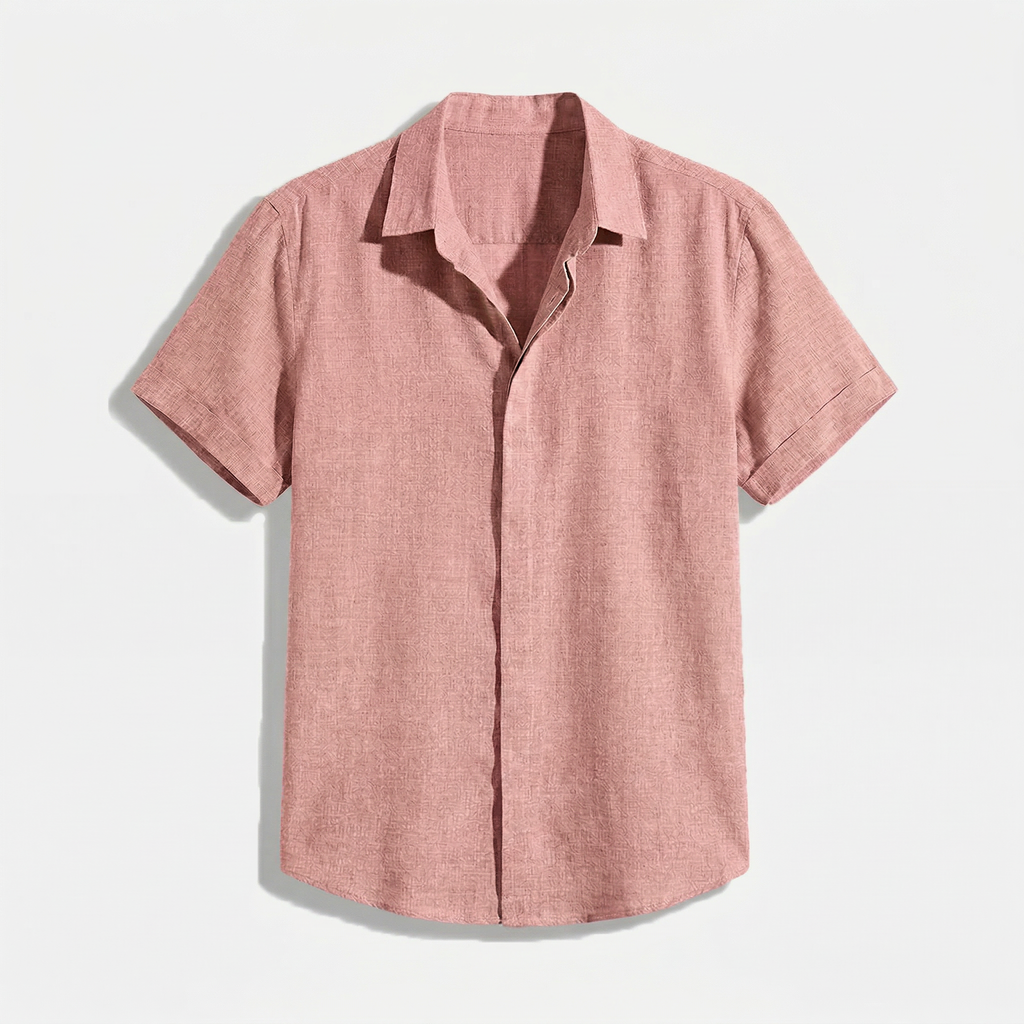 Rivaclo | Men's shirt for linen effect – modern summer style