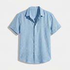Rivaclo | Men's shirt for linen effect – modern summer style