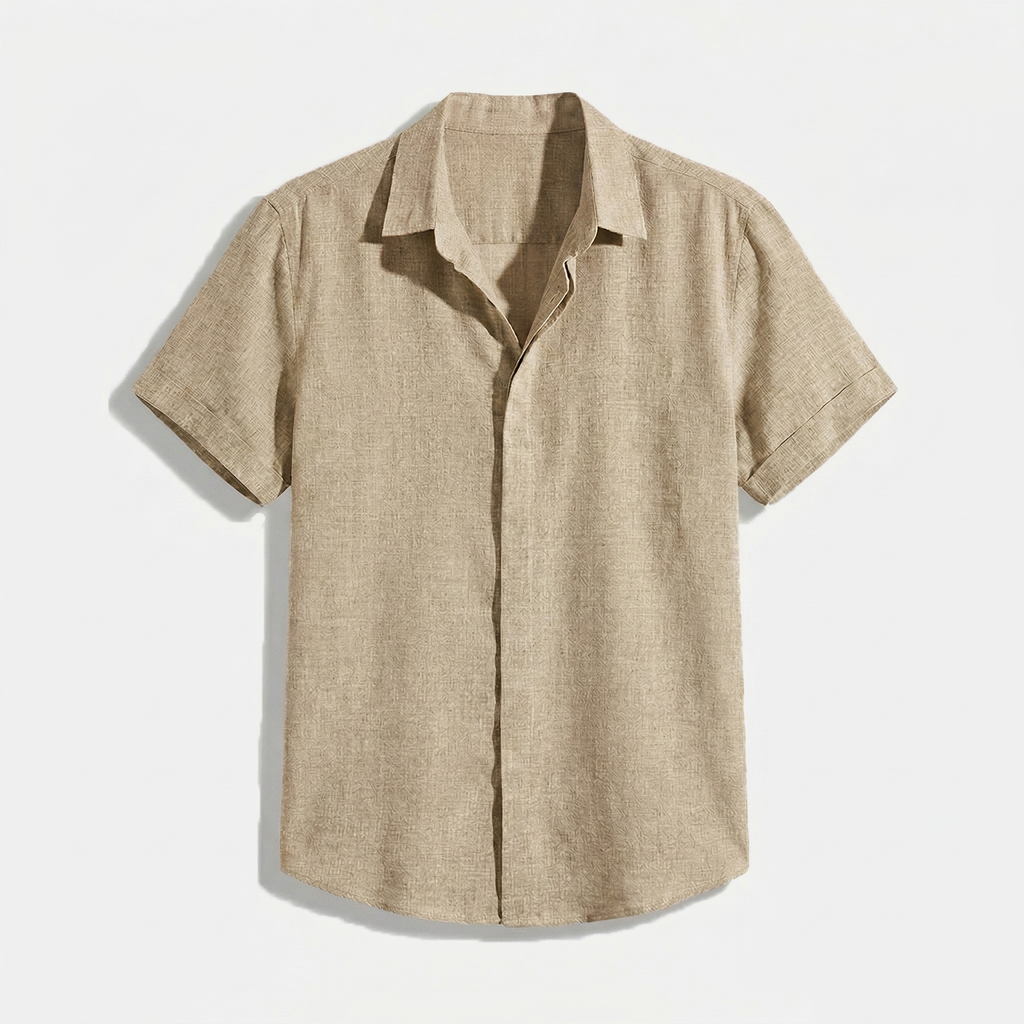 Rivaclo | Men's shirt for linen effect – modern summer style