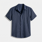 Rivaclo | Men's shirt for linen effect – modern summer style