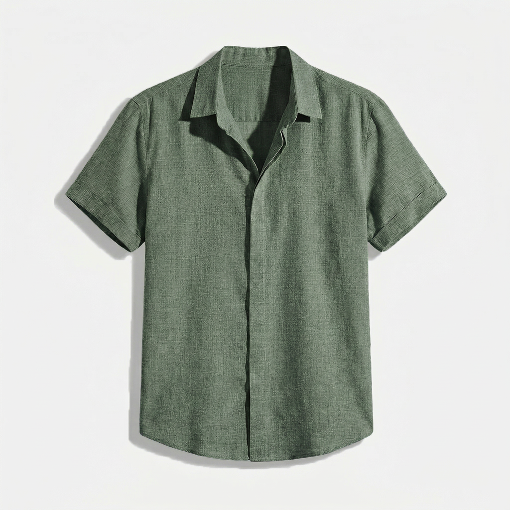 Rivaclo | Men's shirt for linen effect – modern summer style