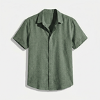 Rivaclo | Men's shirt for linen effect – modern summer style