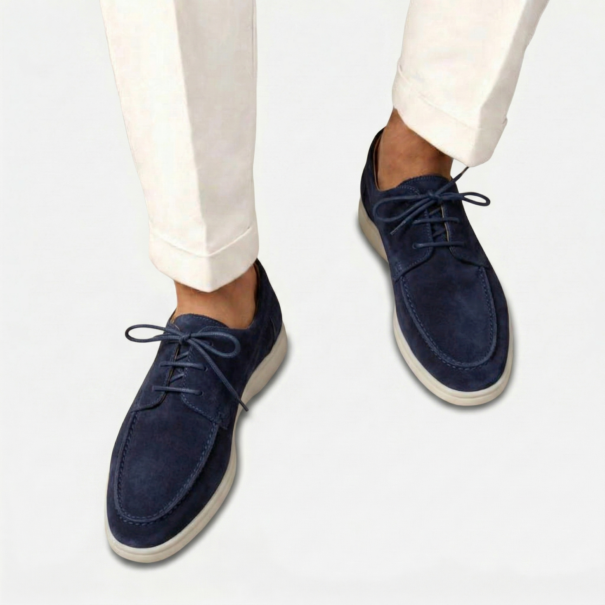 Rivaclo | Men's retro slip-on shoes – flat sole design