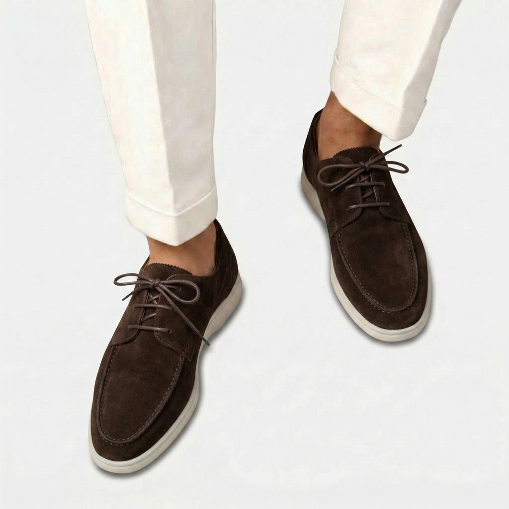Rivaclo | Men's retro slip-on shoes – flat sole design