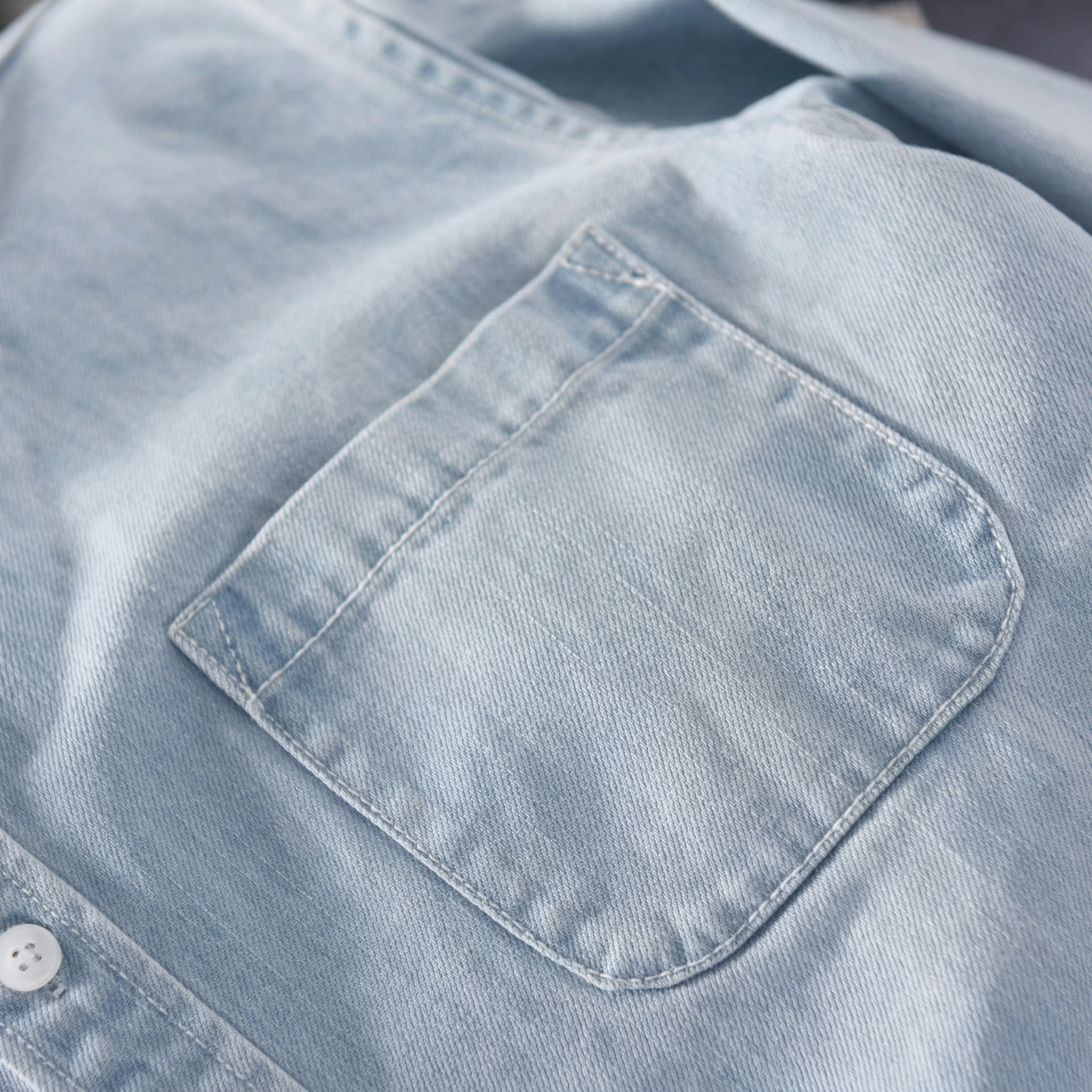 Rivaclo | Men's button-up denim shirt – classic design