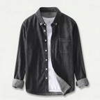 Rivaclo | Men's button-up denim shirt – classic design